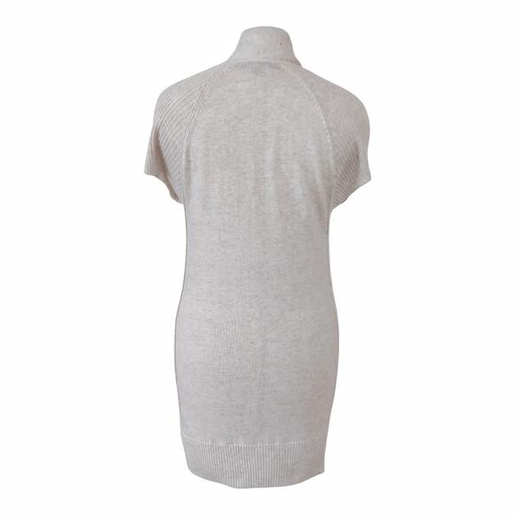 LOVESTITCH Oatmeal Angora Blend Knit Sweater V-Neck Size Large - Picture 4 of 11